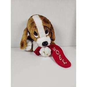 VINTAGE APPLAUSE SAD SAM DOG PLUSH WITH TAGS 1980